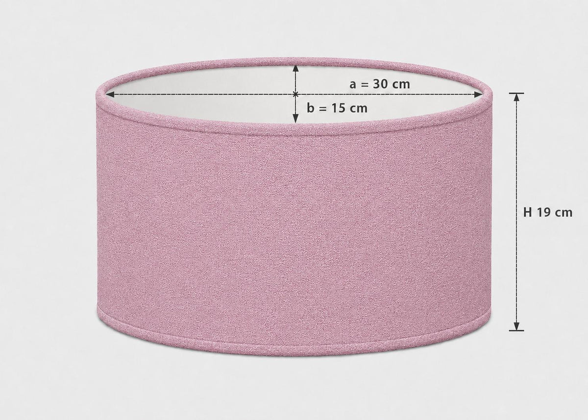 1950s Retro Pink Lampshade | Handmade in Italy – image 8