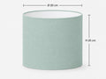 1950s Retro Pastel mint green Lampshade | Handmade in Italy – image 2