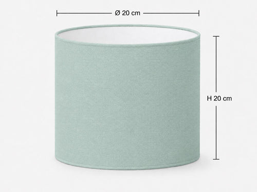 1950s Retro Pastel mint green Lampshade | Handmade in Italy – image 2