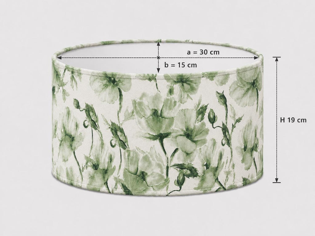 Elegant Sheer Patterned Lampshade, Atmospheric Lighting / Handmade in Italy – image 9