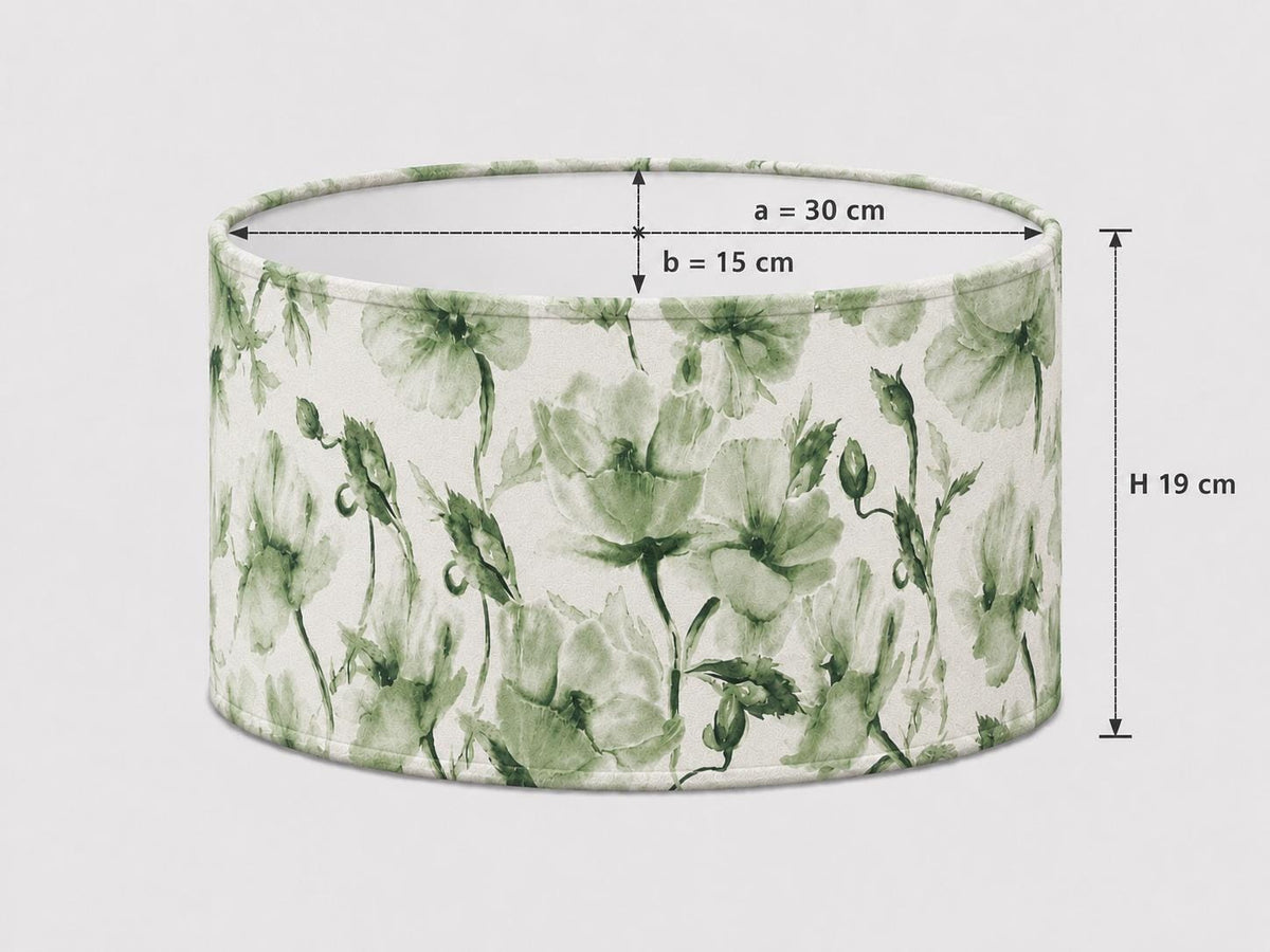 Elegant Sheer Patterned Lampshade, Atmospheric Lighting / Handmade in Italy – image 9