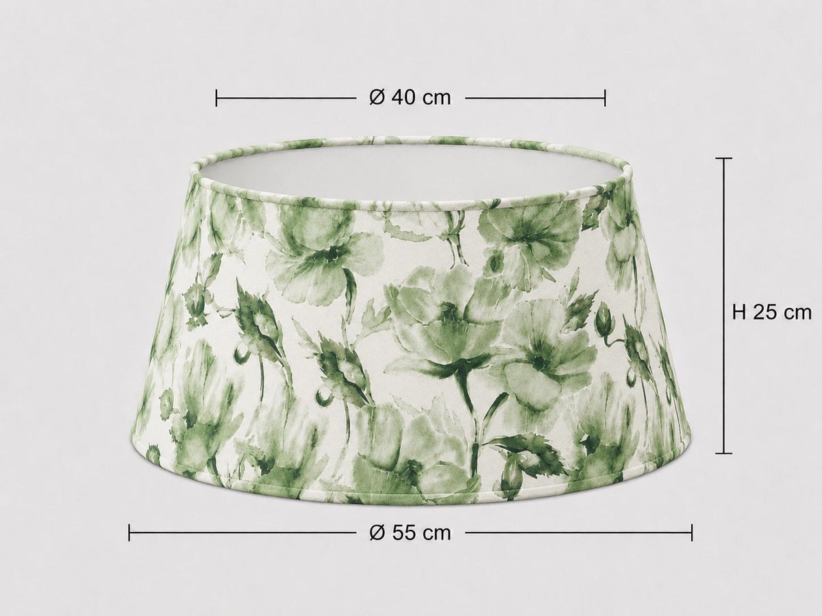 Elegant Sheer Patterned Lampshade, Atmospheric Lighting / Handmade in Italy – image 14
