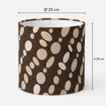 1970s Luxury Sheer Retro Lampshade, Couture-Inspired / Handmade in Italy – image 2