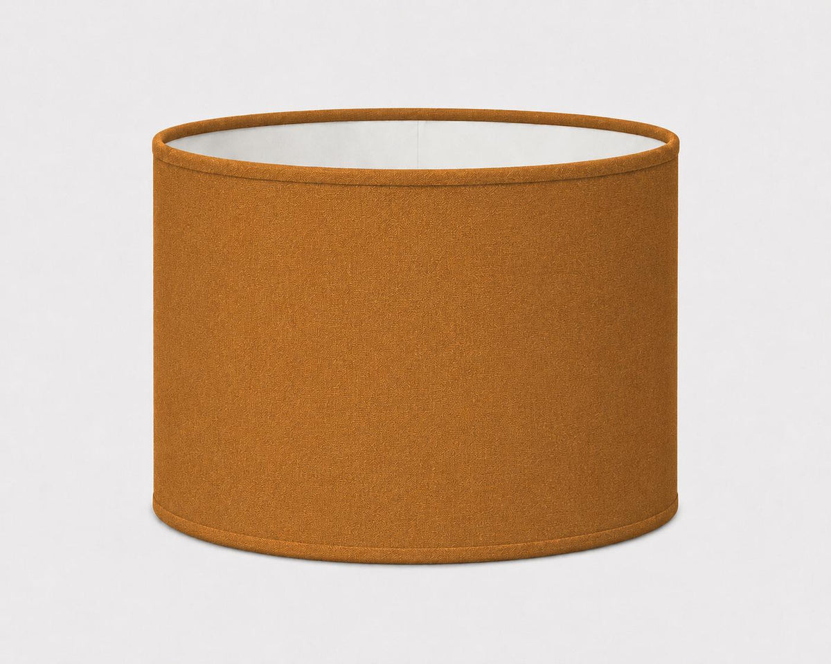 Plain UV-resistant lampshade in multiple colours, handmade in Italy