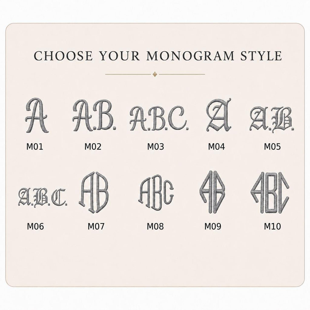 Navy Blue personalised embroidered monogram cushion, 50 × 50 cm