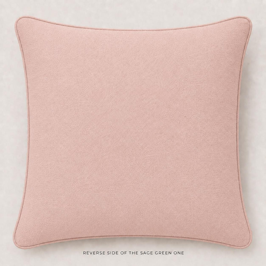 Additional product view of ROMA embroidered letter cushions