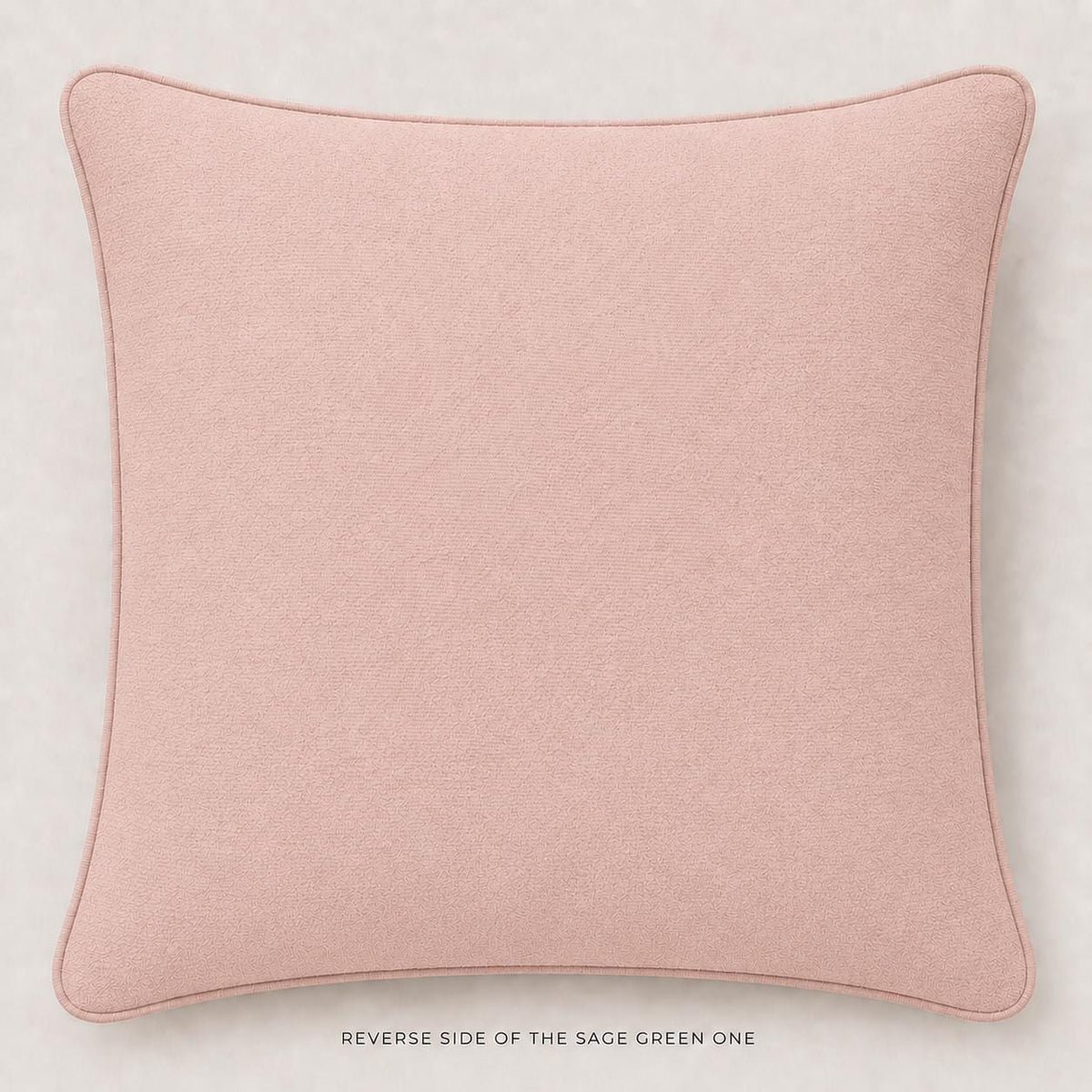 Additional product view of ROMA embroidered letter cushions
