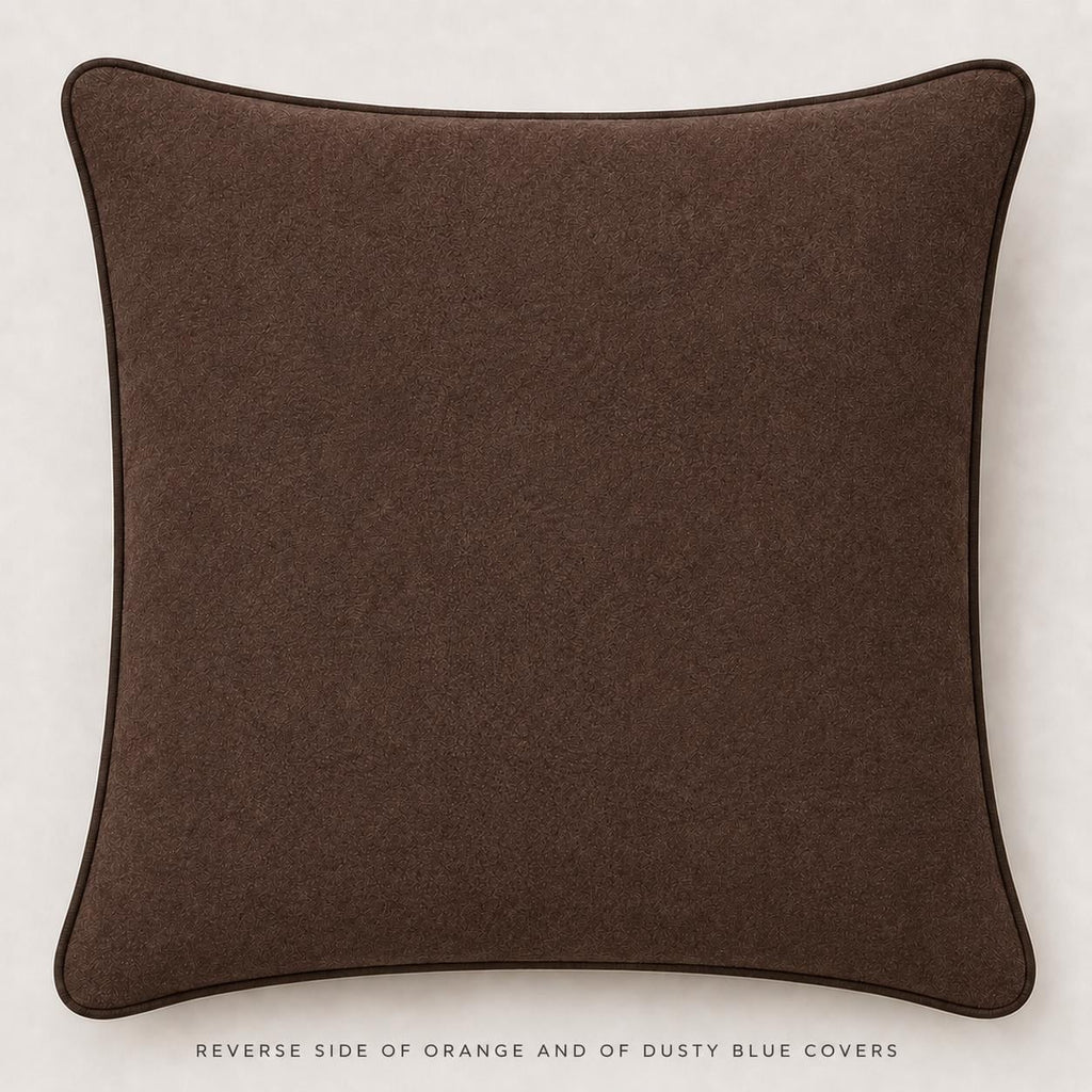 Additional product view of ROMA embroidered letter cushions