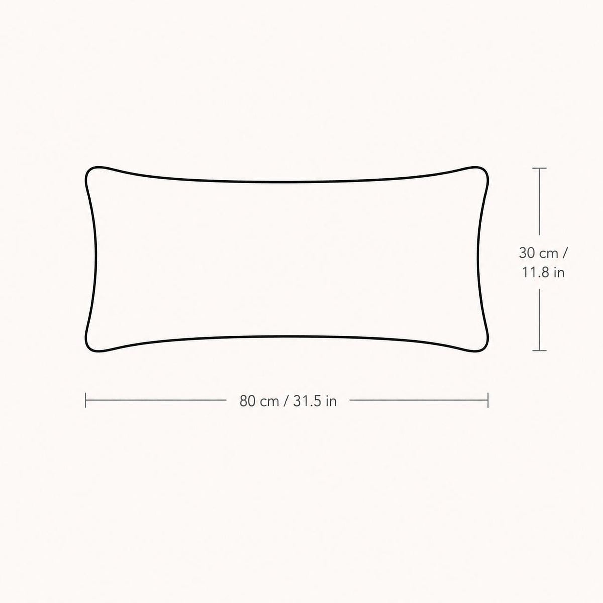 Additional product view of brick red COZY CALM GLOW embroidered lumbar cushions