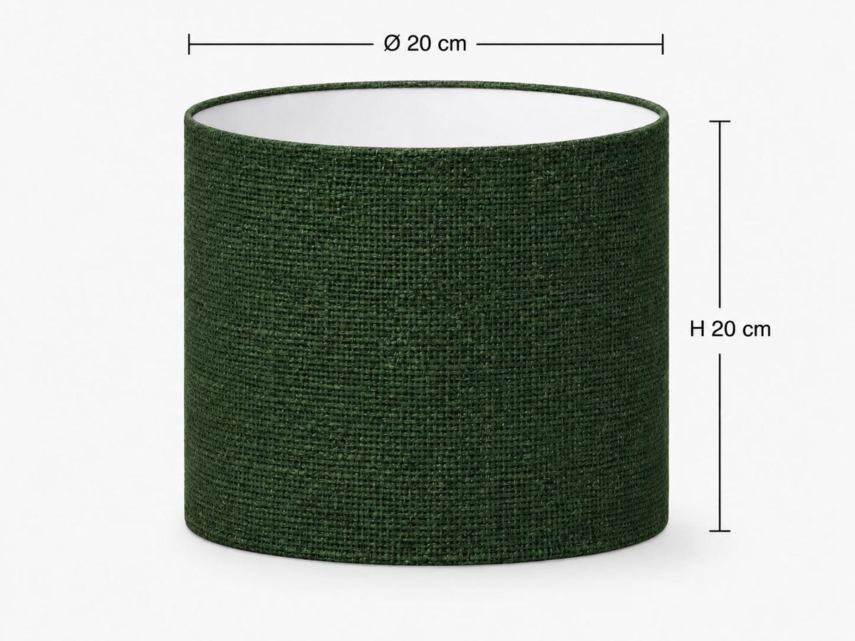Natural Indian Jute Lampshade – Handmade in Italy — product image 8