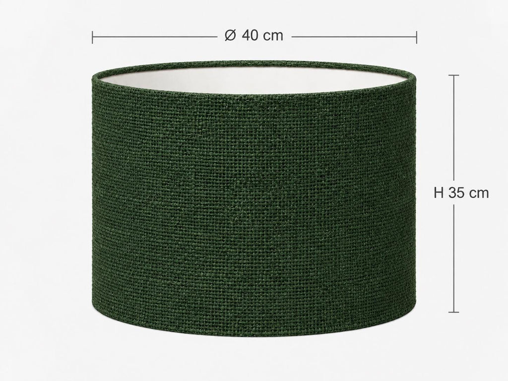 Natural Indian Jute Lampshade – Handmade in Italy — product image 10